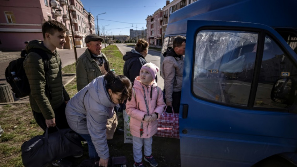 Est de l'Ukraine: poursuite des &eacute;vacuations &agrave; Kramatorsk