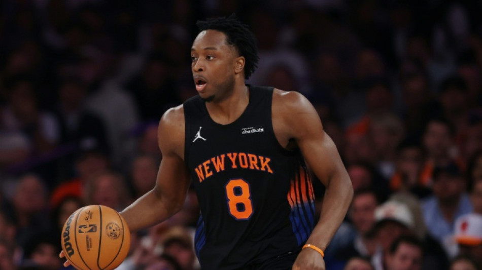 Knicks forward Anunoby trains as NBA Eastern Conference finals loom