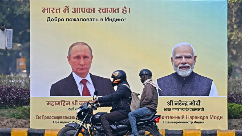 P&eacute;trole, armement et diplomatie : menu copieux pour la visite de Poutine en Inde