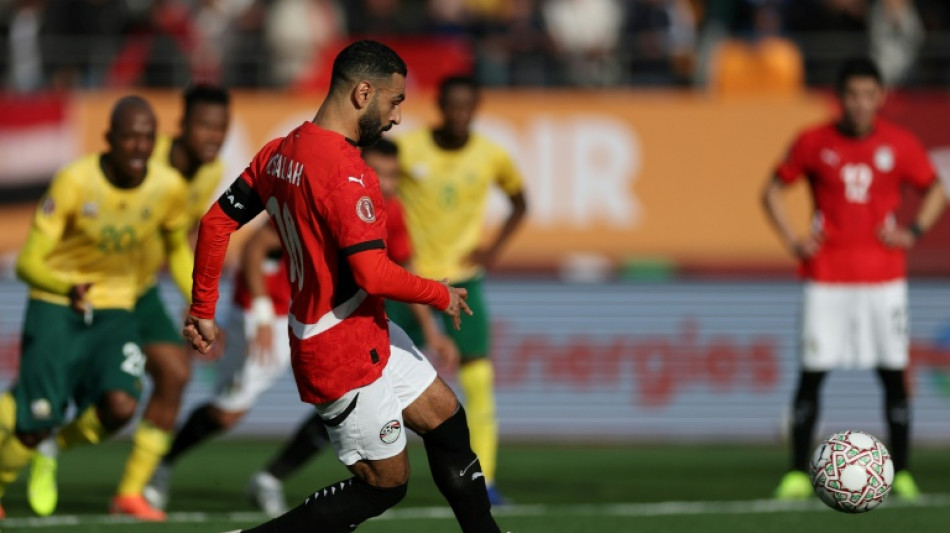 Salah helps Egypt beat South Africa and book last-16 place