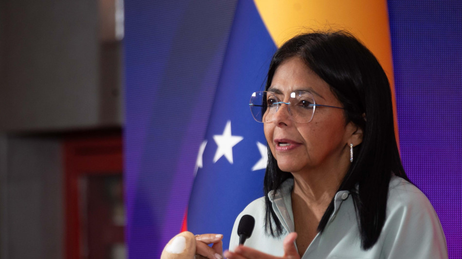 Venezuela, Delcy Rodriguez denuncia 'macchia' nei rapporti con Usa