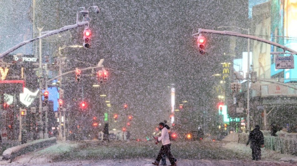 Nova York paralisa diante da gigantesca tempestade de inverno