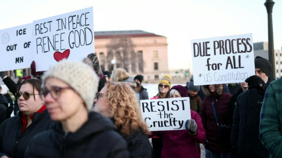 Weekend of US protests after woman killed by immigration agent