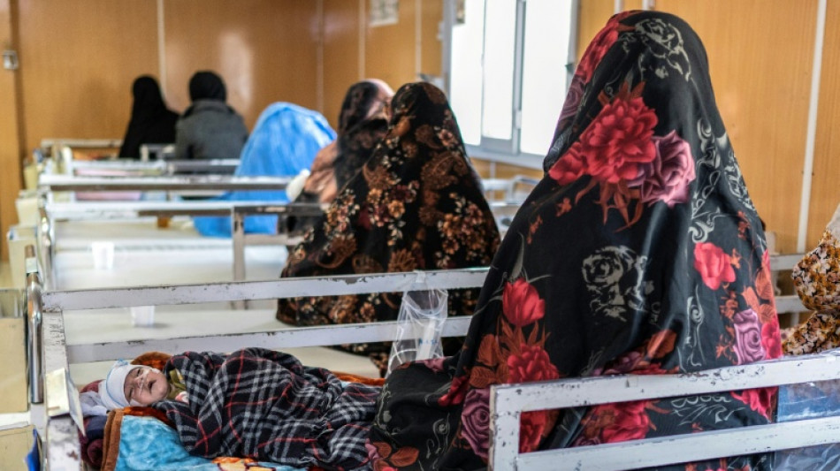 A H&eacute;rat, l'h&ocirc;pital du dernier espoir pour les m&egrave;res d'enfants malnutris