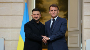 Macron empf&auml;ngt ukrainischen Pr&auml;sidenten Selenskyj in Paris