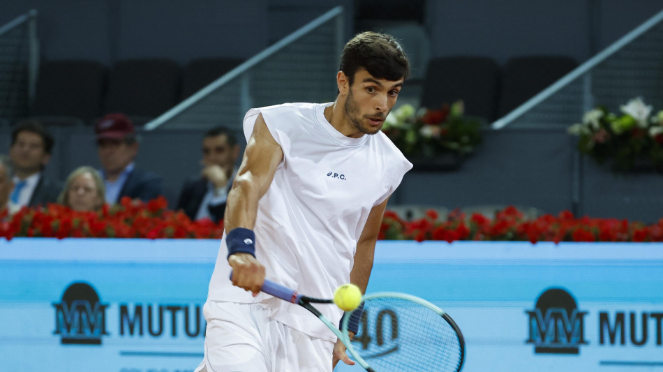 Tennis: Musetti batte de Minaur e va ai quarti a Madrid