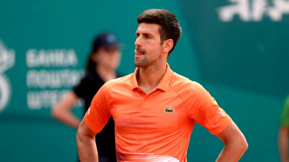 Tennis: Djokovic physiquement trop court face &agrave; Rublev en finale &agrave; Belgrade