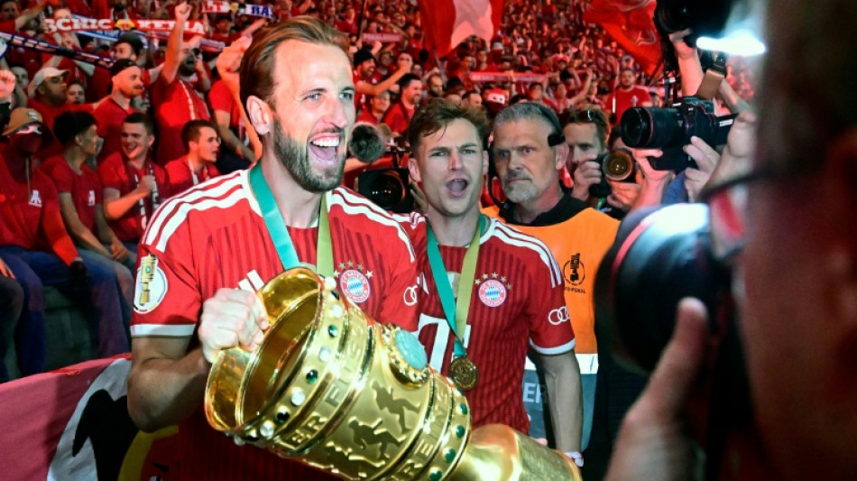 Bayern salute 'best transfer ever' Kane after 21st German Cup triumph