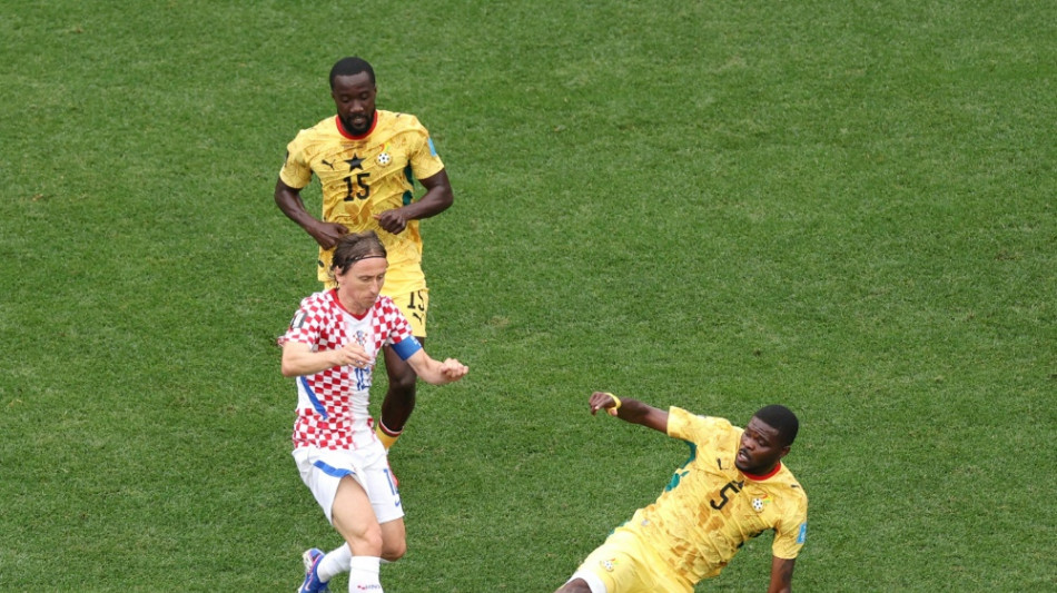 Zittersieg gegen Ghana: Kroatien im Sechzehntelfinale