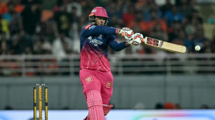 Sooryavanshi blasts rapid 97 to keep Rajasthan in IPL title hunt