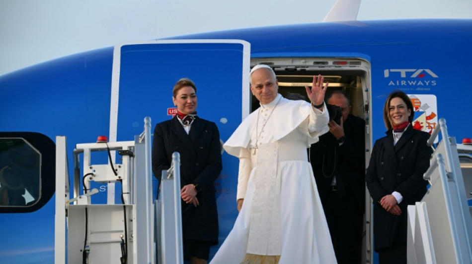Erste Auslandsreise: Papst Leo XIV. in der T&uuml;rkei angekommen