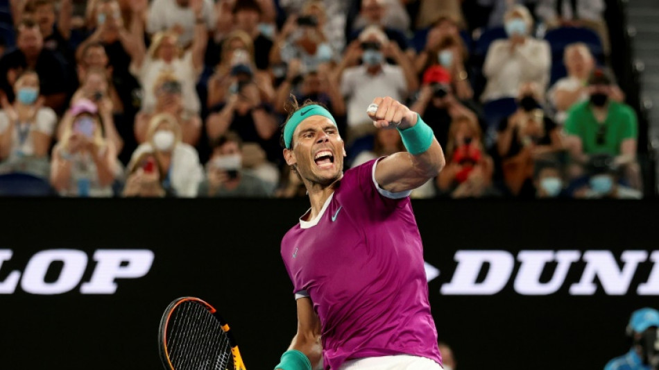 Open d'Australie: Nadal &eacute;limine Khachanov en 4 sets et passe en 8es