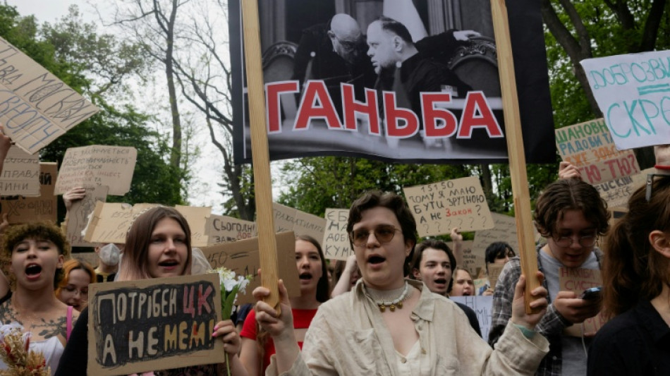 Kyiv residents protest 'dangerous' civil code, call for LGBTQ rights