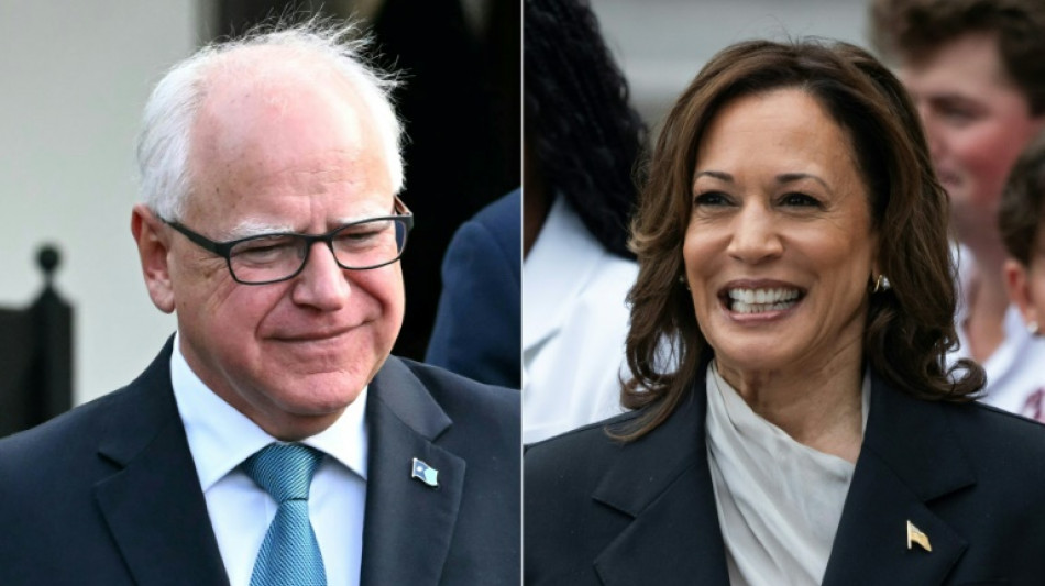 US-Medien: Harris entscheidet sich f&uuml;r Gouverneur Walz als ihren Vize