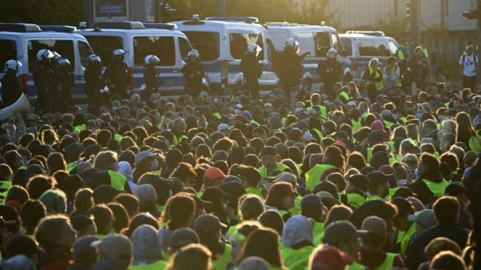 Polizei: Rund 20.000 Menschen protestieren in Erfurt gegen AfD-Parteitag