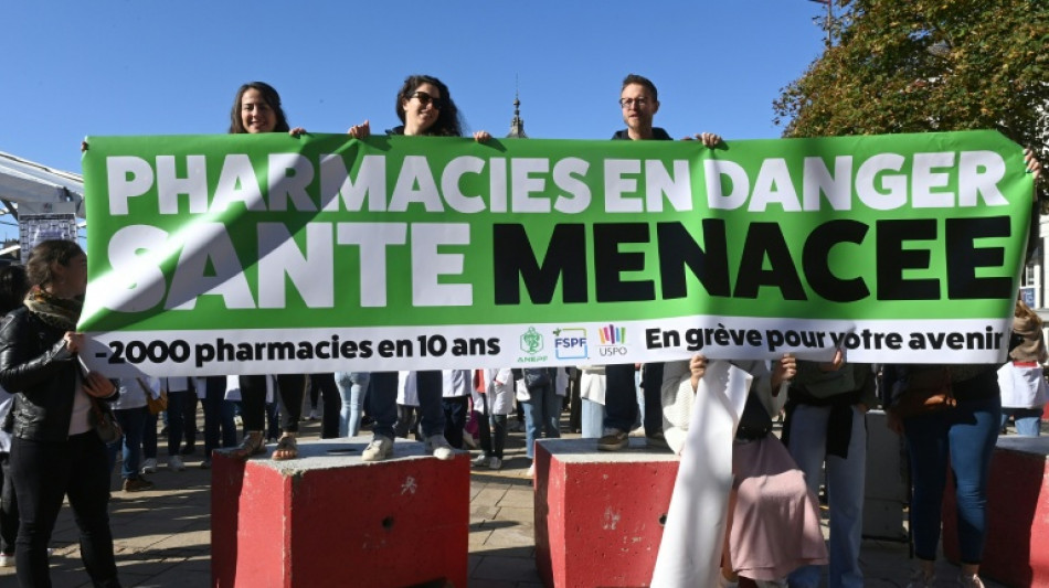Pharmaciens et kin&eacute;s massivement mobilis&eacute;s, selon les syndicats
