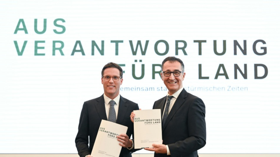 Baden-W&uuml;rttemberg: Gr&uuml;ne und CDU besiegeln gemeinsame Regierung