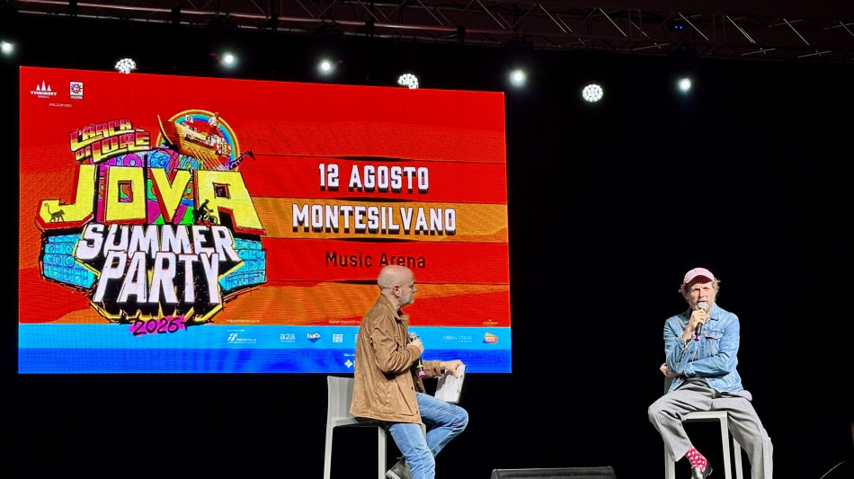 Jovanotti presenta il Summer Party di Montesilvano, 'adoro Dean Martin'