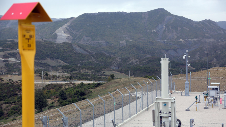 Il gas chiude in forte ribasso