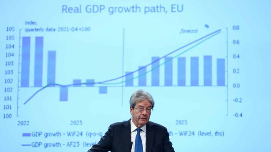 La UE recorta su previsi&oacute;n de crecimiento para 2024 y augura la desaceleraci&oacute;n de la inflaci&oacute;n