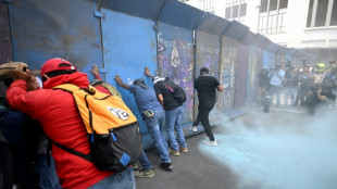 Mexican police tear-gas teachers' protest 10 days before World Cup