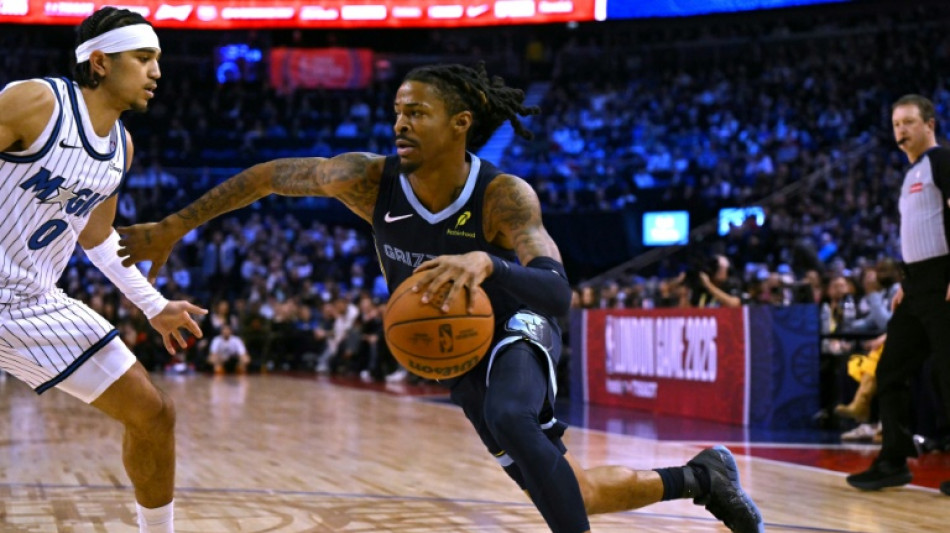 Morant shines as Grizzles top Magic in London