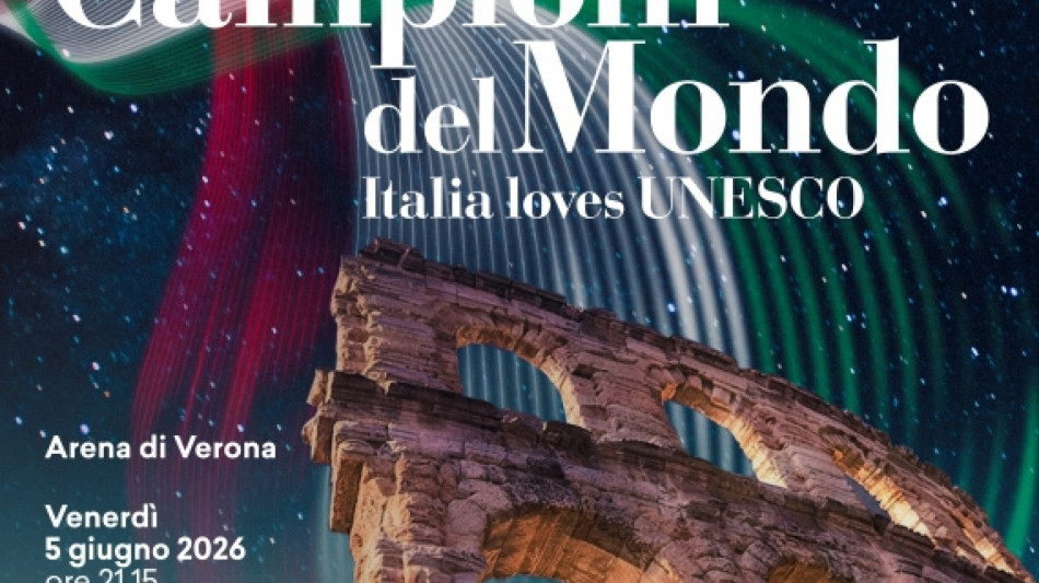'Campioni del Mondo', il 5 giugno all'Arena di Verona evento sui tesori Unesco