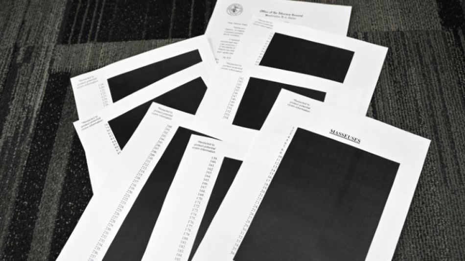 V&iacute;ctimas y congresistas critican censura de documentos publicados del caso Epstein