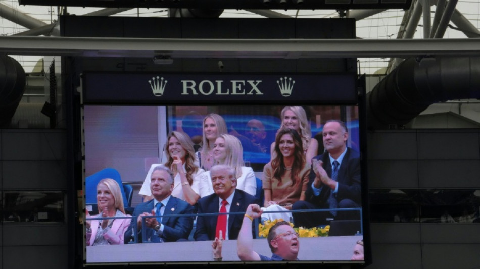 Trump booed at US Open after visit delays final