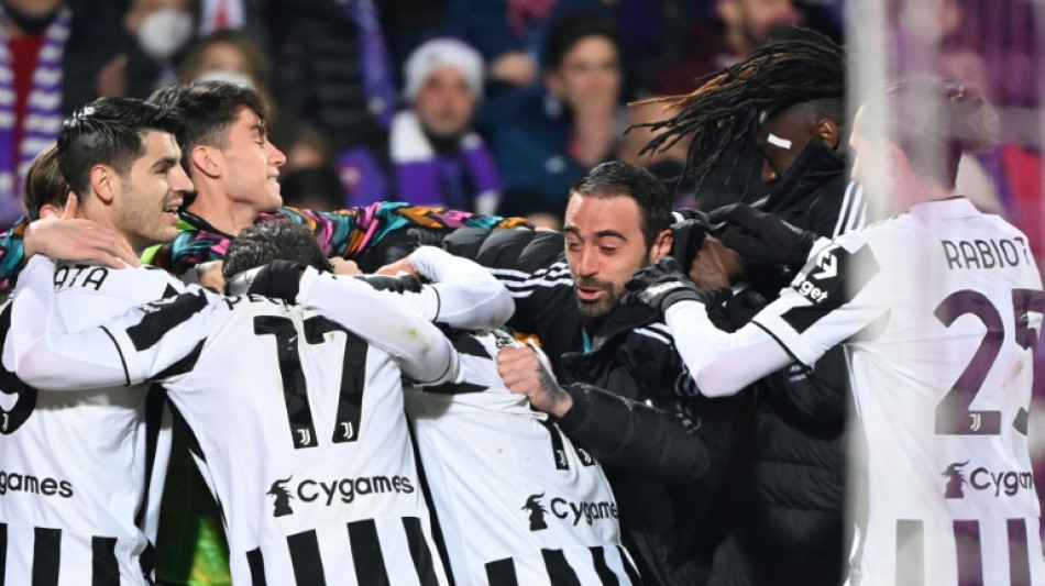 Coupe d'Italie: la Juve braque la Fiorentina &agrave; la 91e minute en demi-finales aller