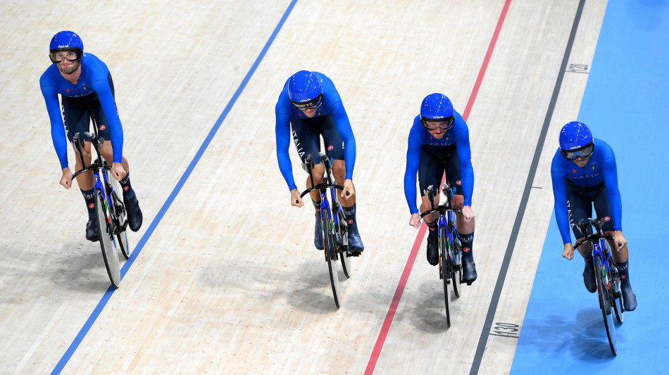 Mondiali su pista al via a Shanghai, Ganna guida gli azzurri