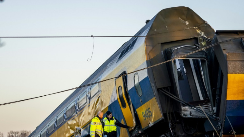 Pays-Bas: au moins un mort dans le d&eacute;raillement d'un train