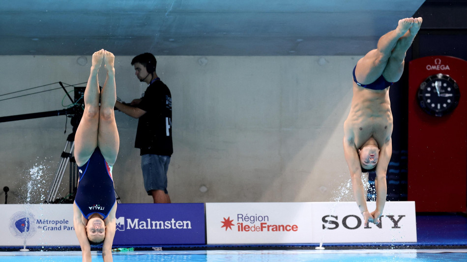 Europei nuoto, il primo oro e' dell'Italia nei tuffi a squadre