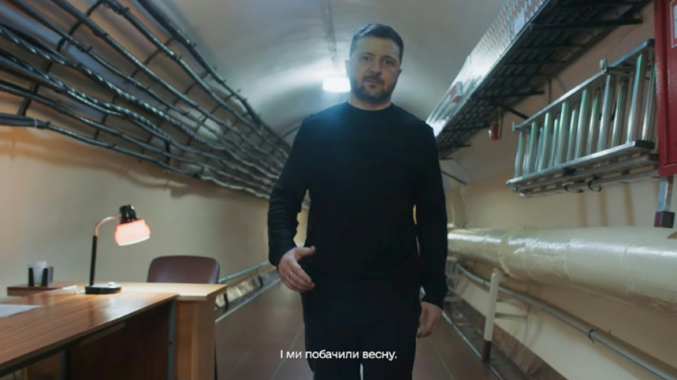 Dans le bunker o&ugrave; Zelensky a organis&eacute; la riposte &agrave; l'invasion russe en 2022