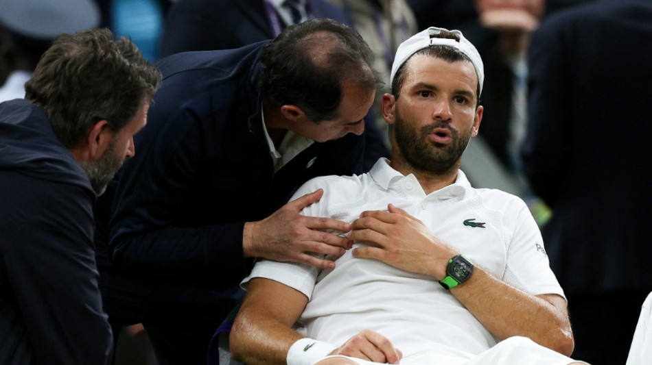 Drama gegen Sinner: Dimitrow gibt bei 2:0-Satzführung auf