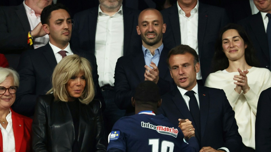 Macron empfängt Champions-League-Sieger Paris