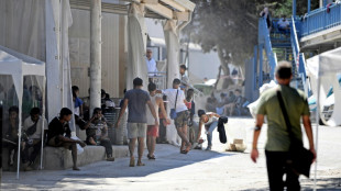"La m&ecirc;me musique": &agrave; Lampedusa, l'amertume face au manque de moyens