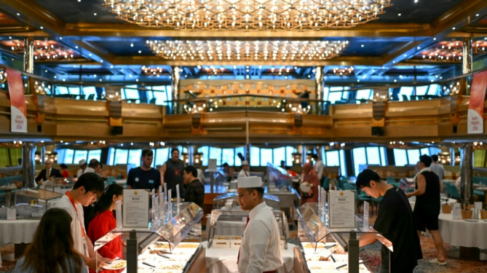 Welcome aboard the Costa Serena, the Asian Games floating hotel