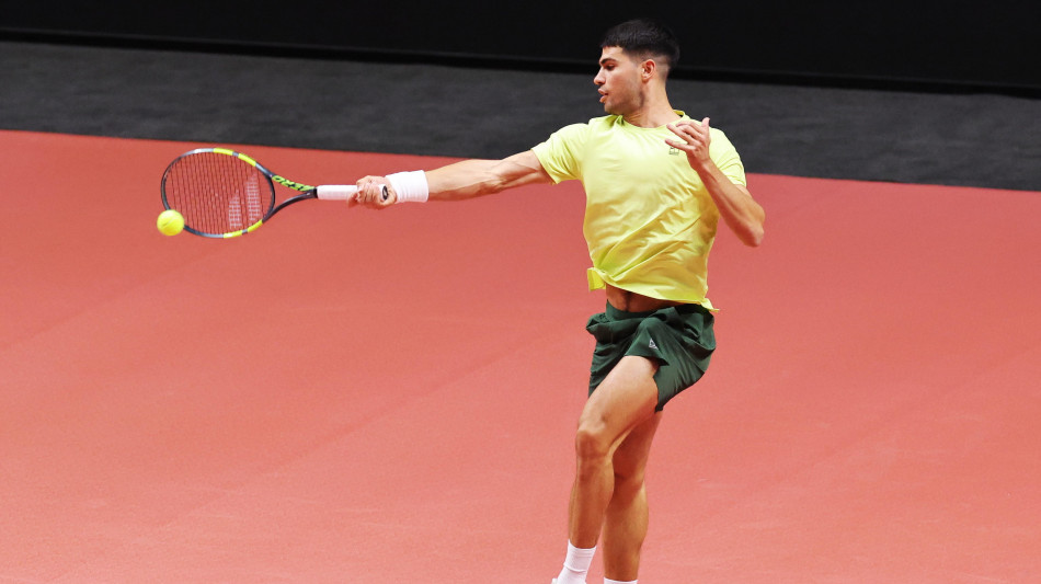 Alcaraz 'mi sono divertito, intenso l'affetto dei tifosi'