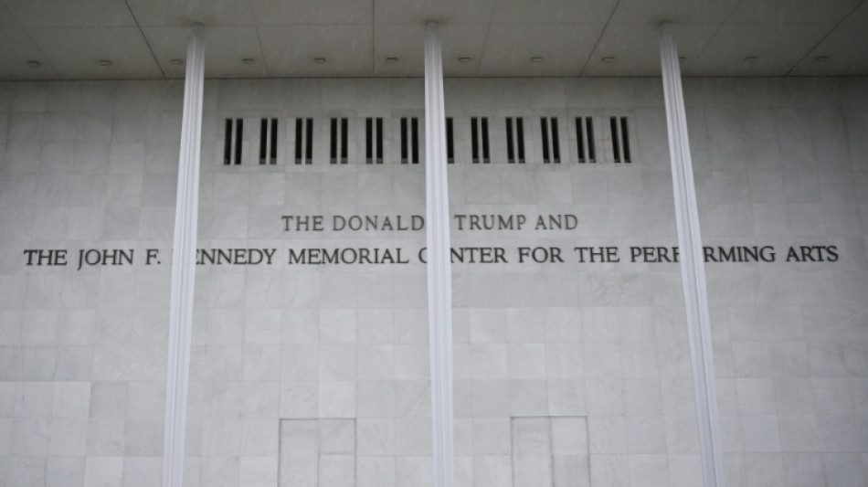 Trumps Name nach richterlicher Entscheidung von Internetseite des Kennedy Centers entfernt