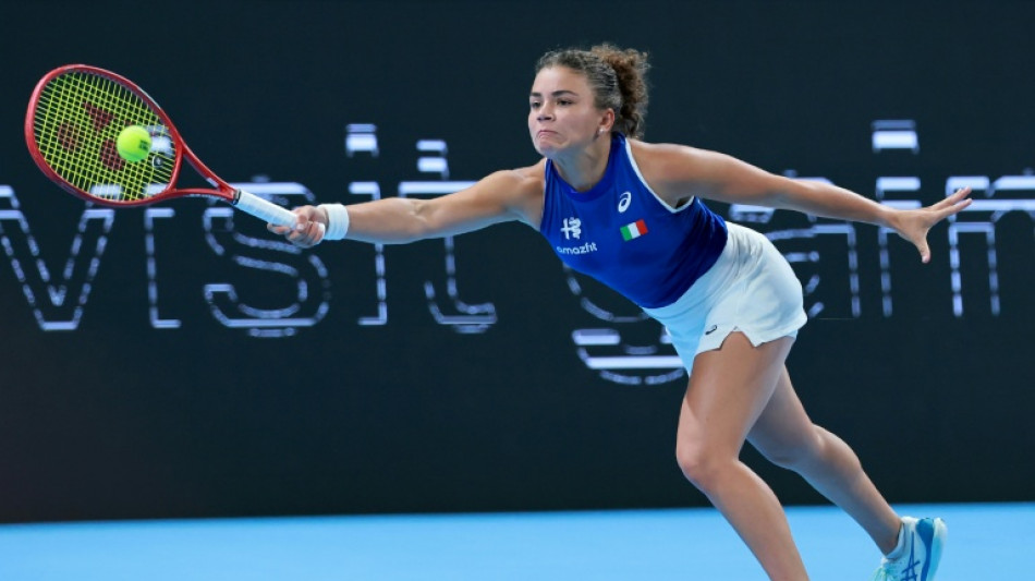 Paolini steers Italy past China in BJK