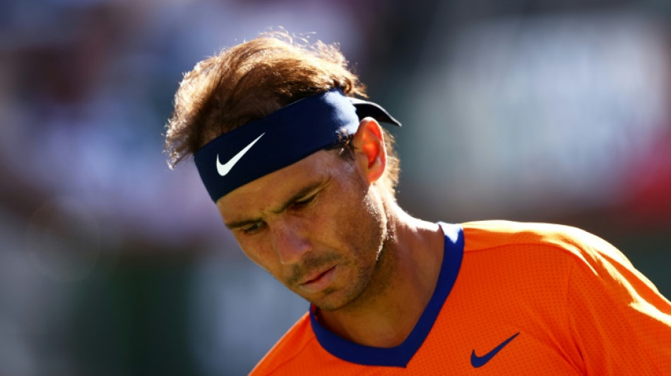 Tennis: Nadal, bless&eacute;, n'a pas encore repris sa raquette