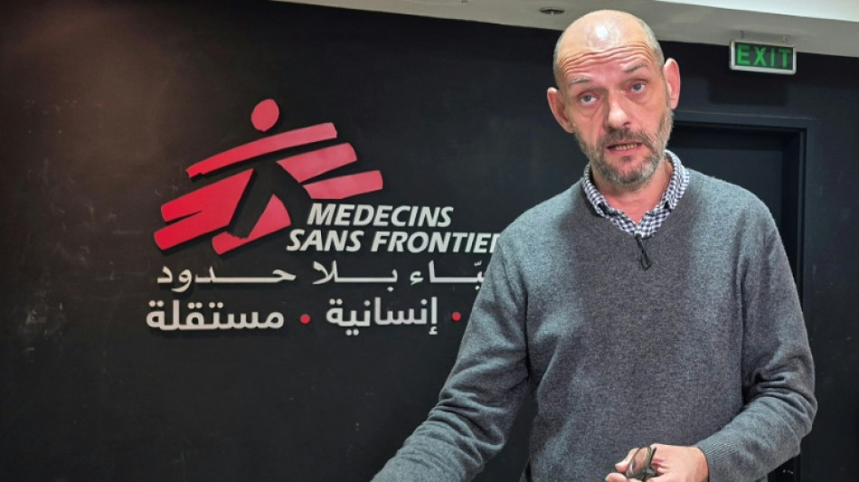 MSF will keep operating in Gaza 'as long as we can': mission head