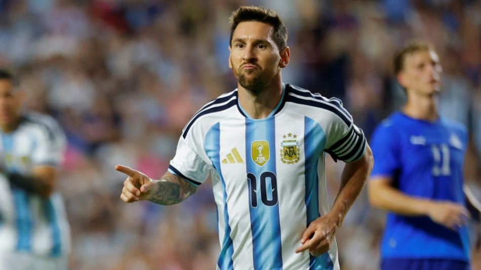 Messi trifft bei Argentiniens Generalprobe