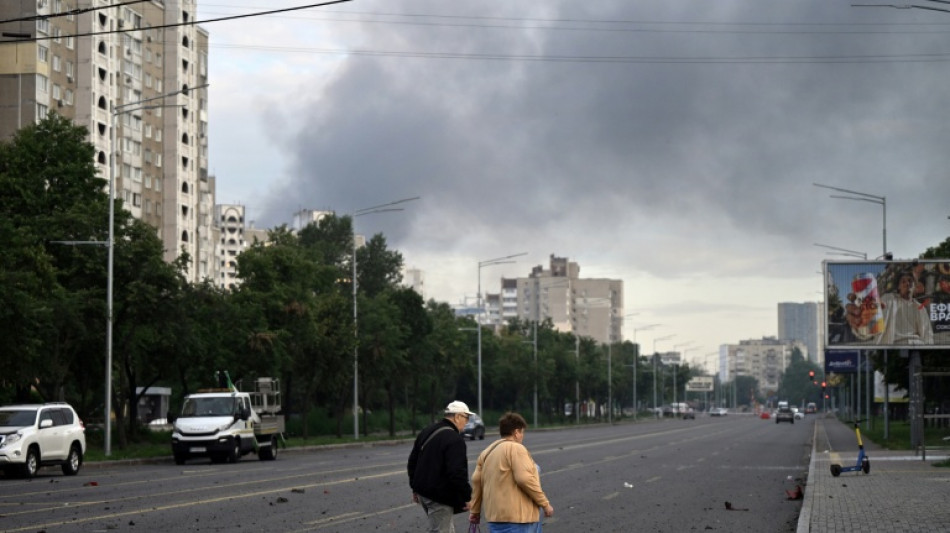 Huit morts en Ukraine, douze bless&eacute;s &agrave; Kiev dans des frappes russes
