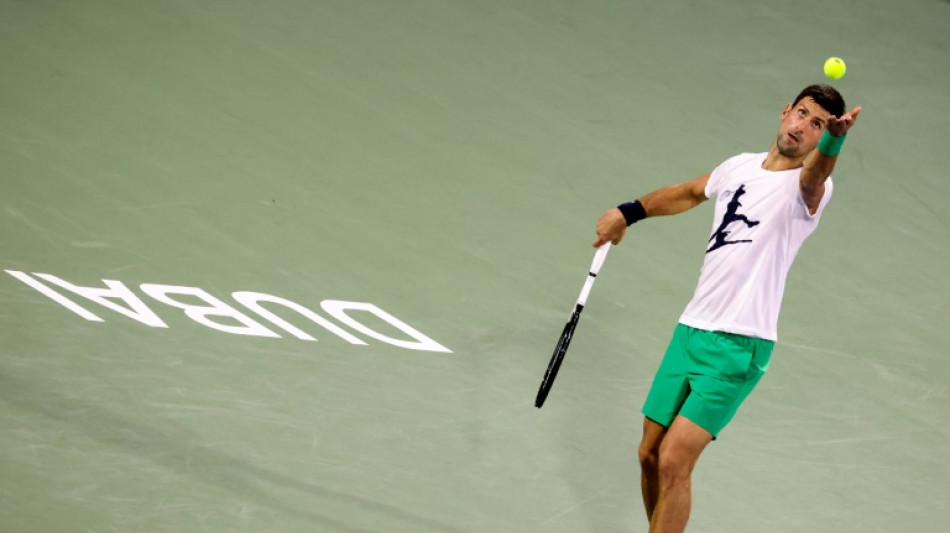 Tennis: Novak Djokovic, "bien accueilli" par ses pairs &agrave; Duba&iuml;