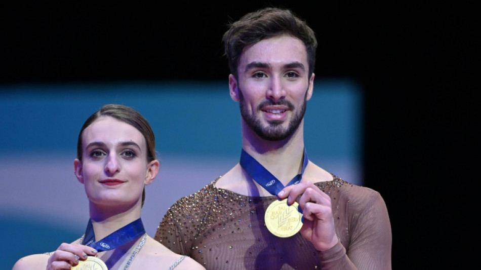 Mondiaux de patinage: "La cerise sur le g&acirc;teau", savourent Papadakis et Cizeron