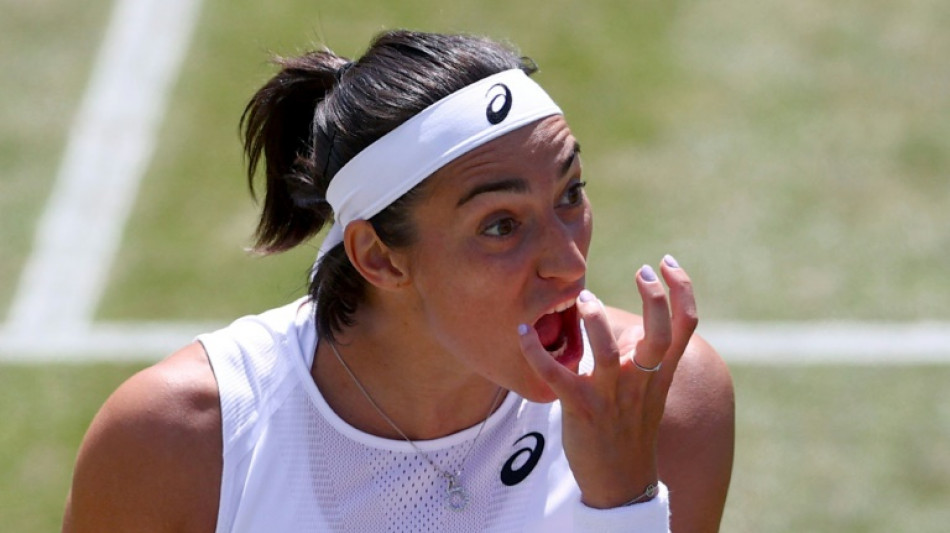 Wimbledon: la Fran&ccedil;aise Caroline Garcia &eacute;limin&eacute;e en huiti&egrave;mes de finale