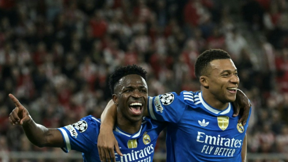 Ligue des champions: Mbapp&eacute; relance le Real Madrid avec un quadrupl&eacute;