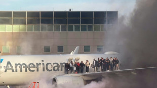 Una docena de heridos por un incendio en un avi&oacute;n tras aterrizar en EEUU